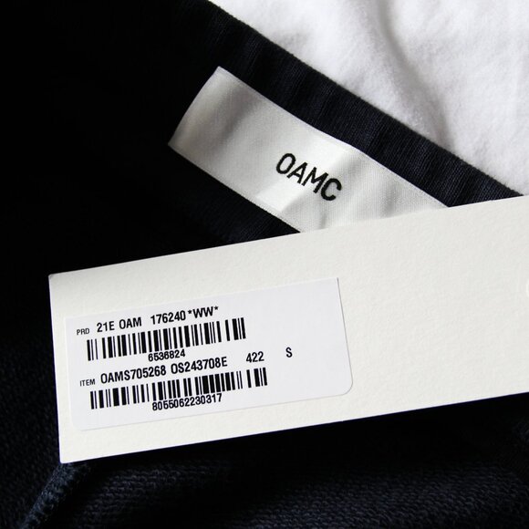 BNWT SS21 OAMC LONG JERSEY SHORTS S - Picture 9 of 12